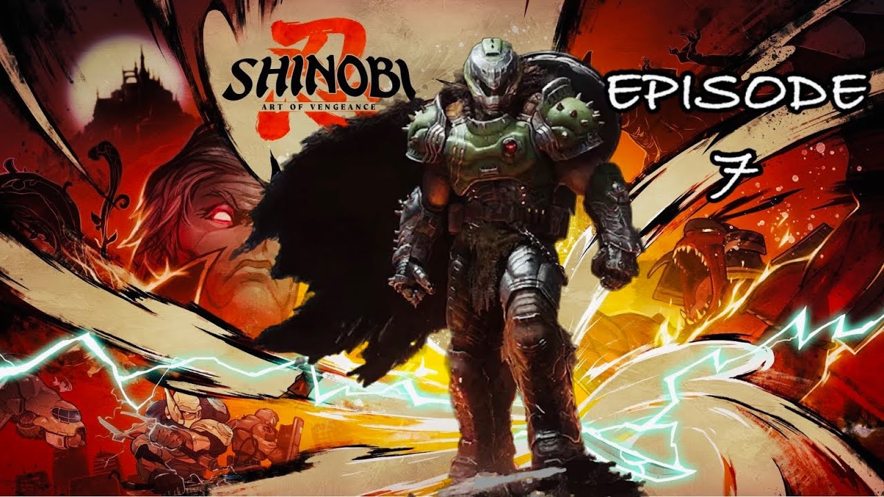 SHINOBI art of vengeance let’s play Episode 7 le train infernal 🔥