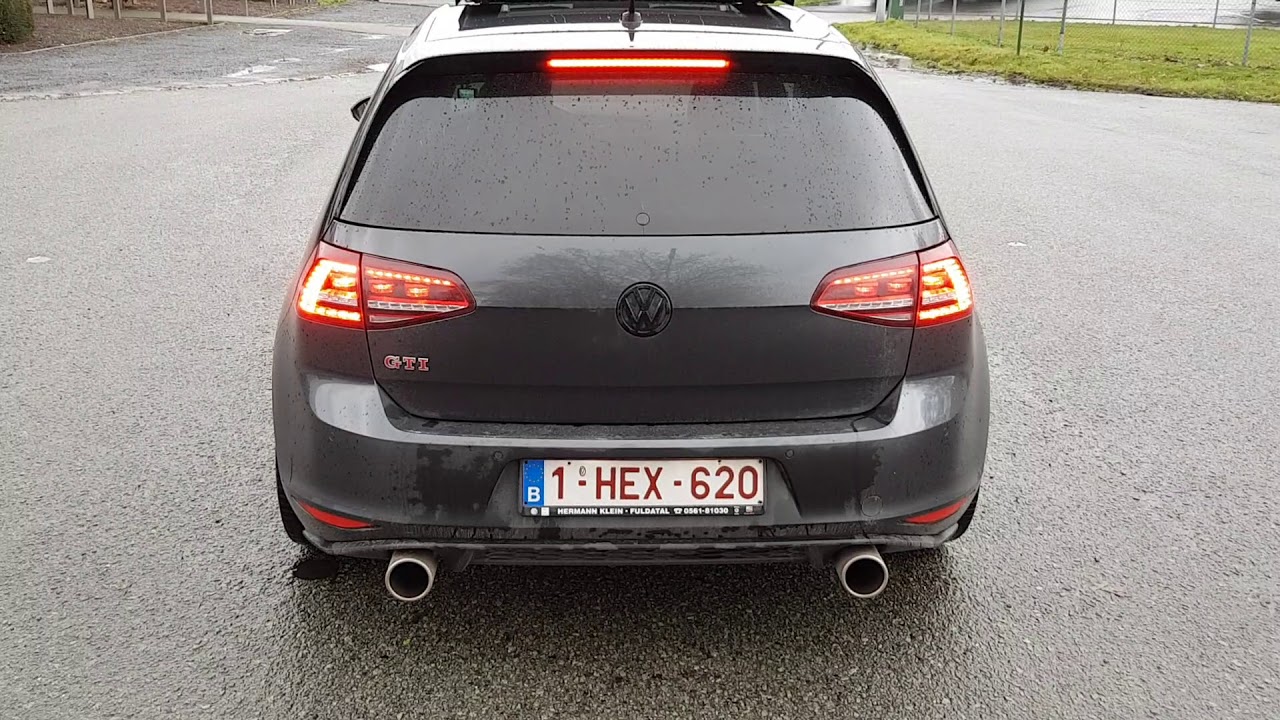 Mk7 GTI Performance straight pipe DSG