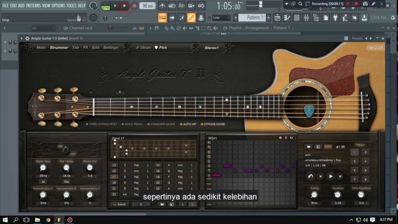 CARA membuat musik gitar di FL Studio part 2