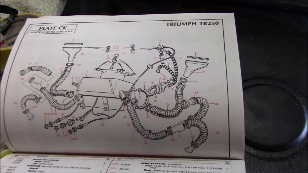 1968 Triumph TR250 Restoration, Assembly Part Eight, Underdash