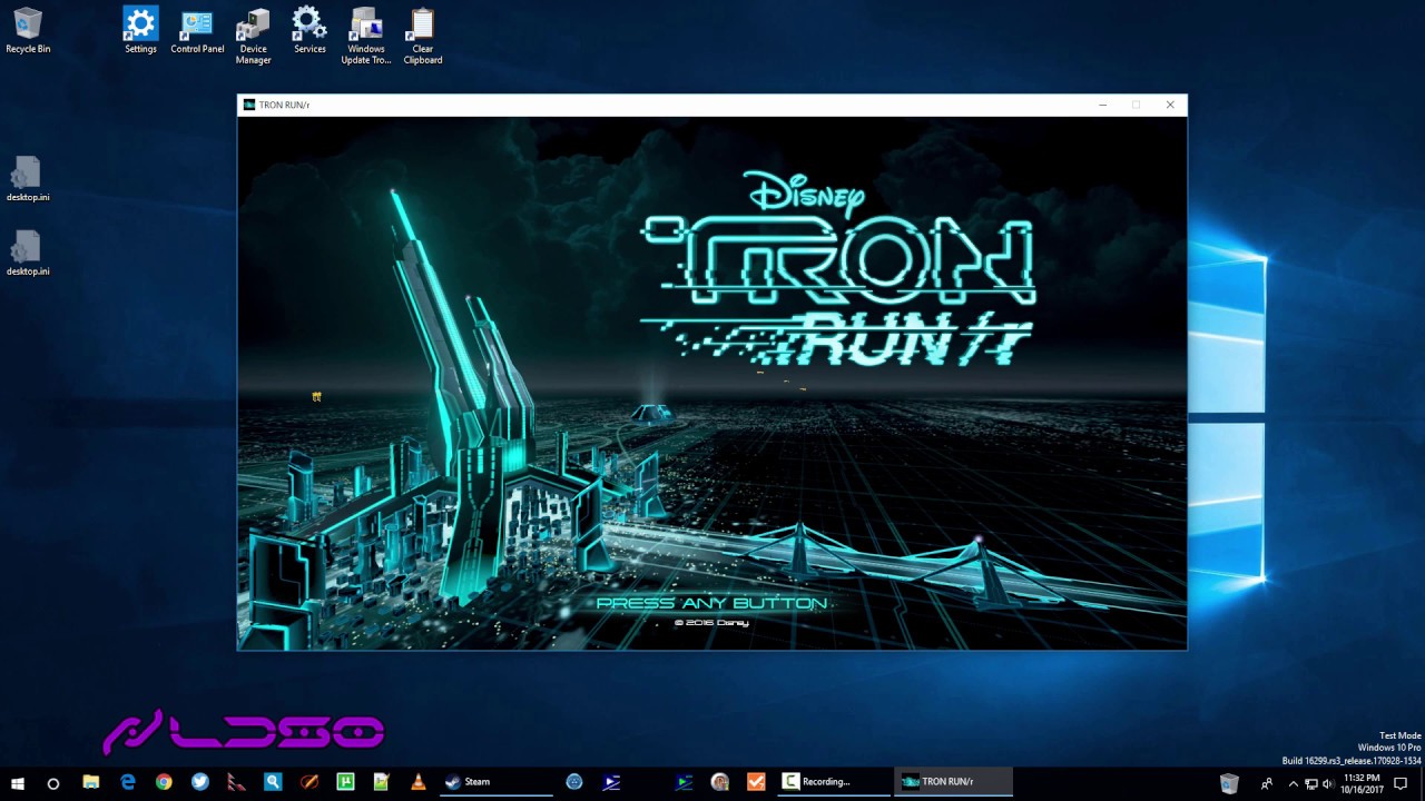 TRON RUN/r on Windows 10 Fall Creators Update (October 17, 2017)