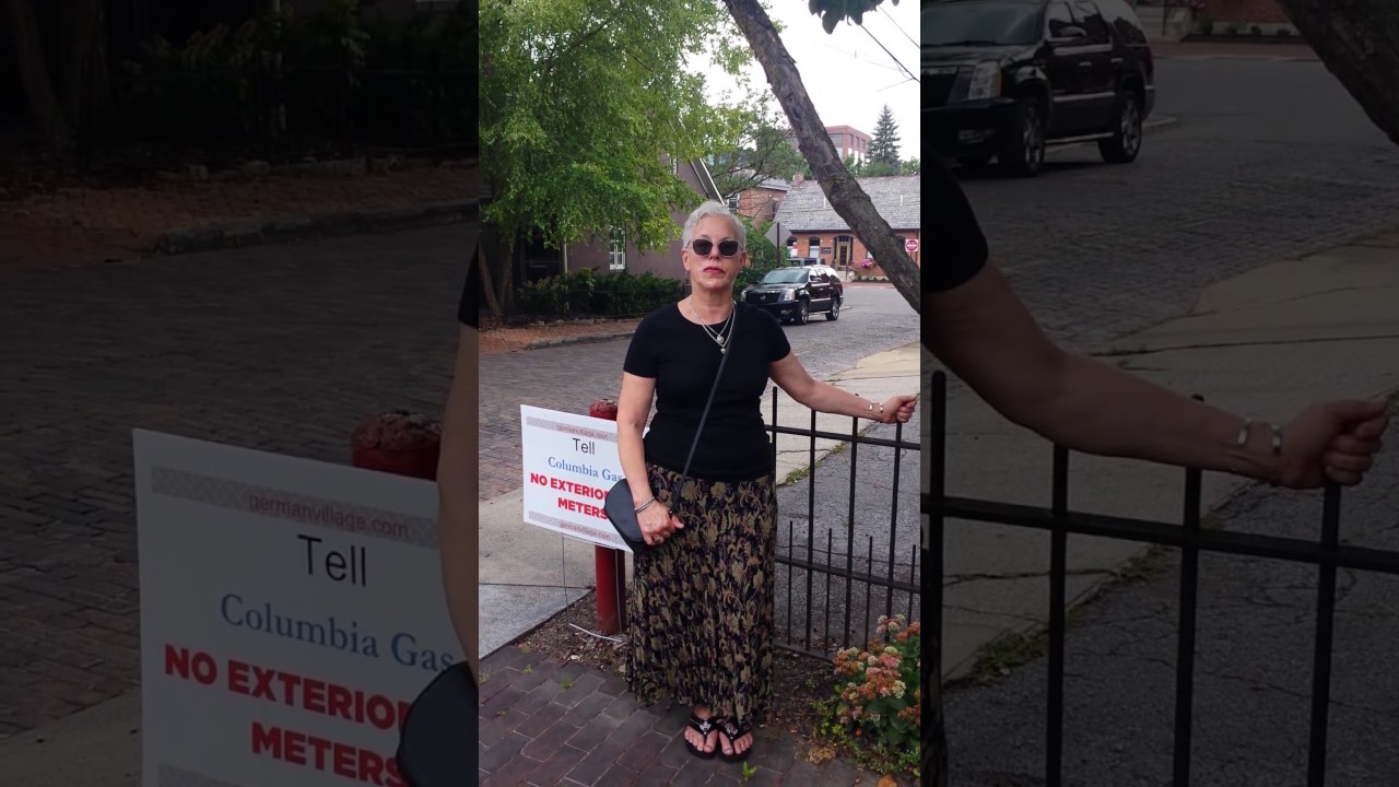 German Village Testimonial Against Gas Meter Relocation