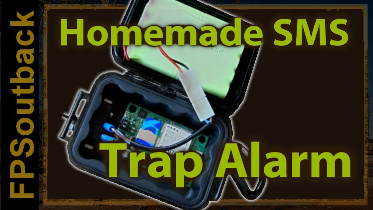 Homemade SMS Trap Alarm
