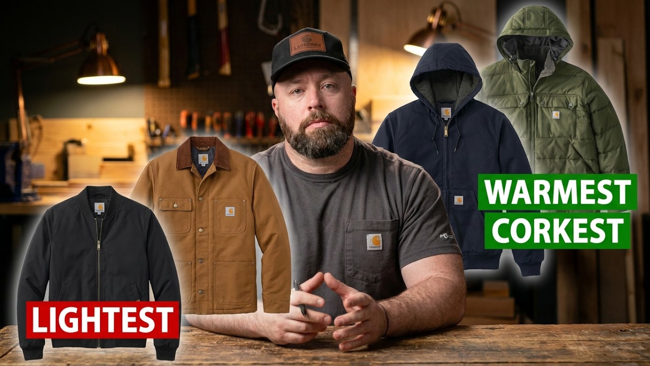 Самые теплые куртки Carhartt 2026 года