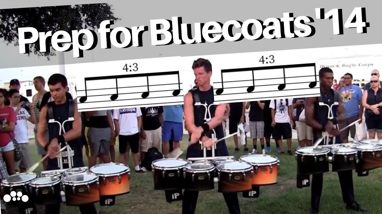 How to Play 4:3 (4 over 3) Prep for 2014 Bluecoats Tenor Feature - Quick Quad Tip
