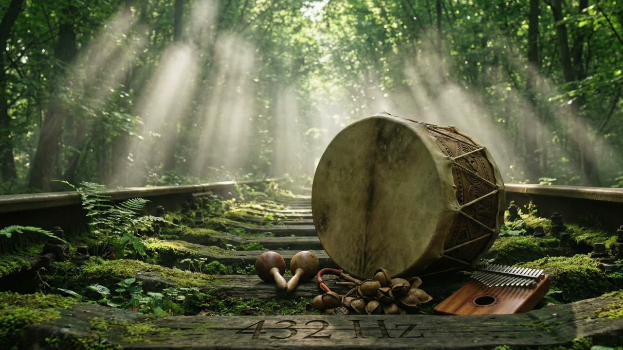 forest train | organic deep house & shamanic focus | 432 hz