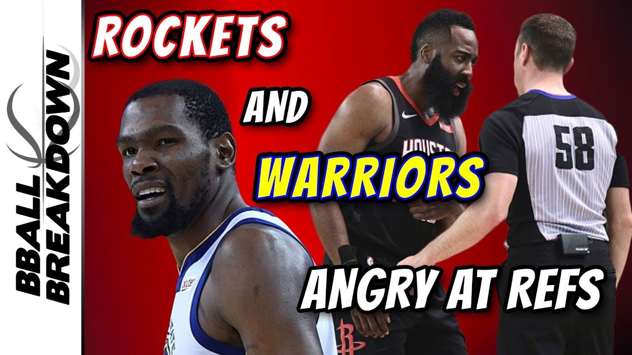 Rockets Feel Refs Ruined Game 1 Vs Warriors
