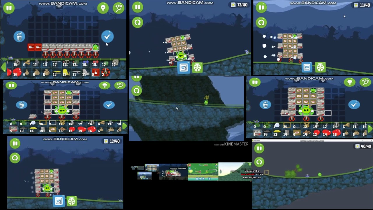up to faster 162 parison to bad piggies