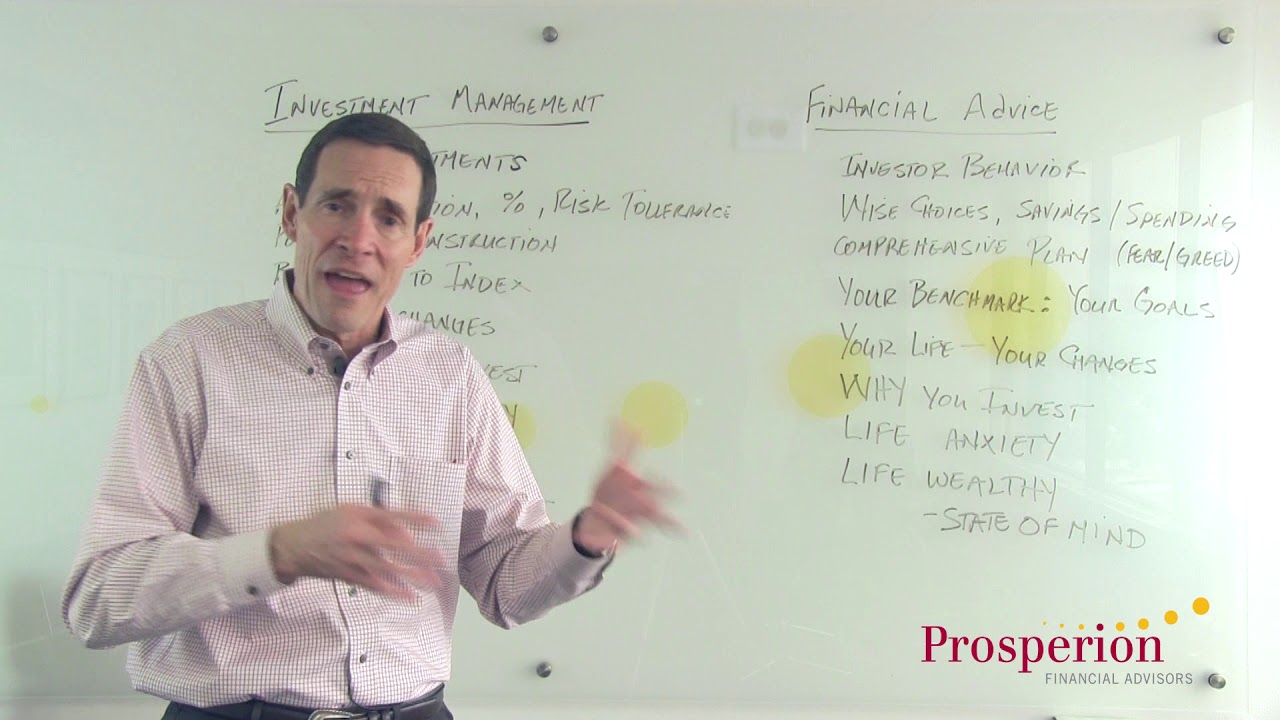 The Difference Between Financial and Investment Advice