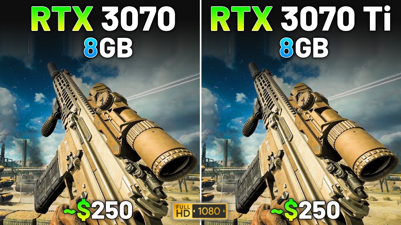 RTX 3070 vs RTX 3070 Ti in 2026 | Test in 15 Games | 1080p