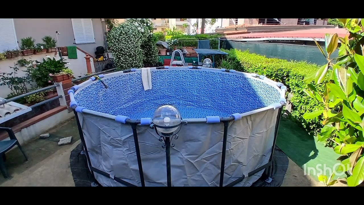 Tutti i lavori che ho eseguito per il montaggio della nostra bestway stel pro max  366x122🤩