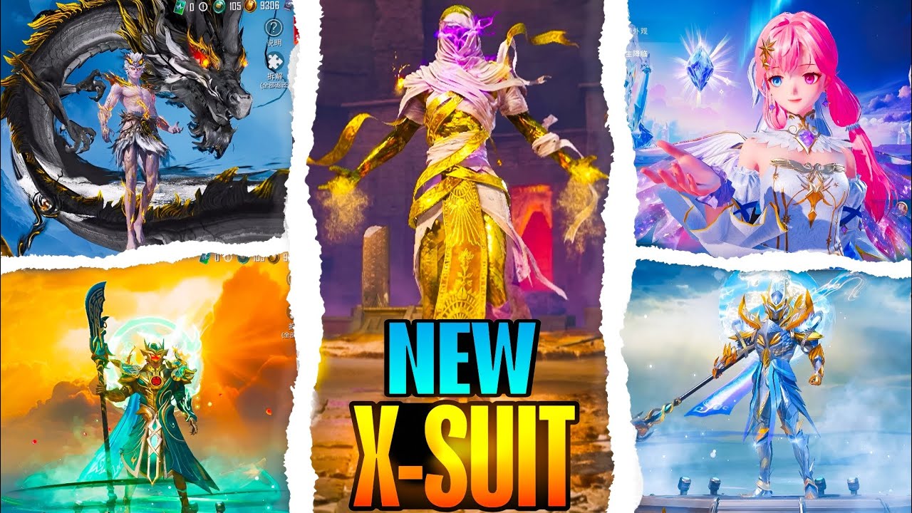 Game For Peace New X-SUIT | Chinese Version PUBG NEW X-SUIT 💥😍