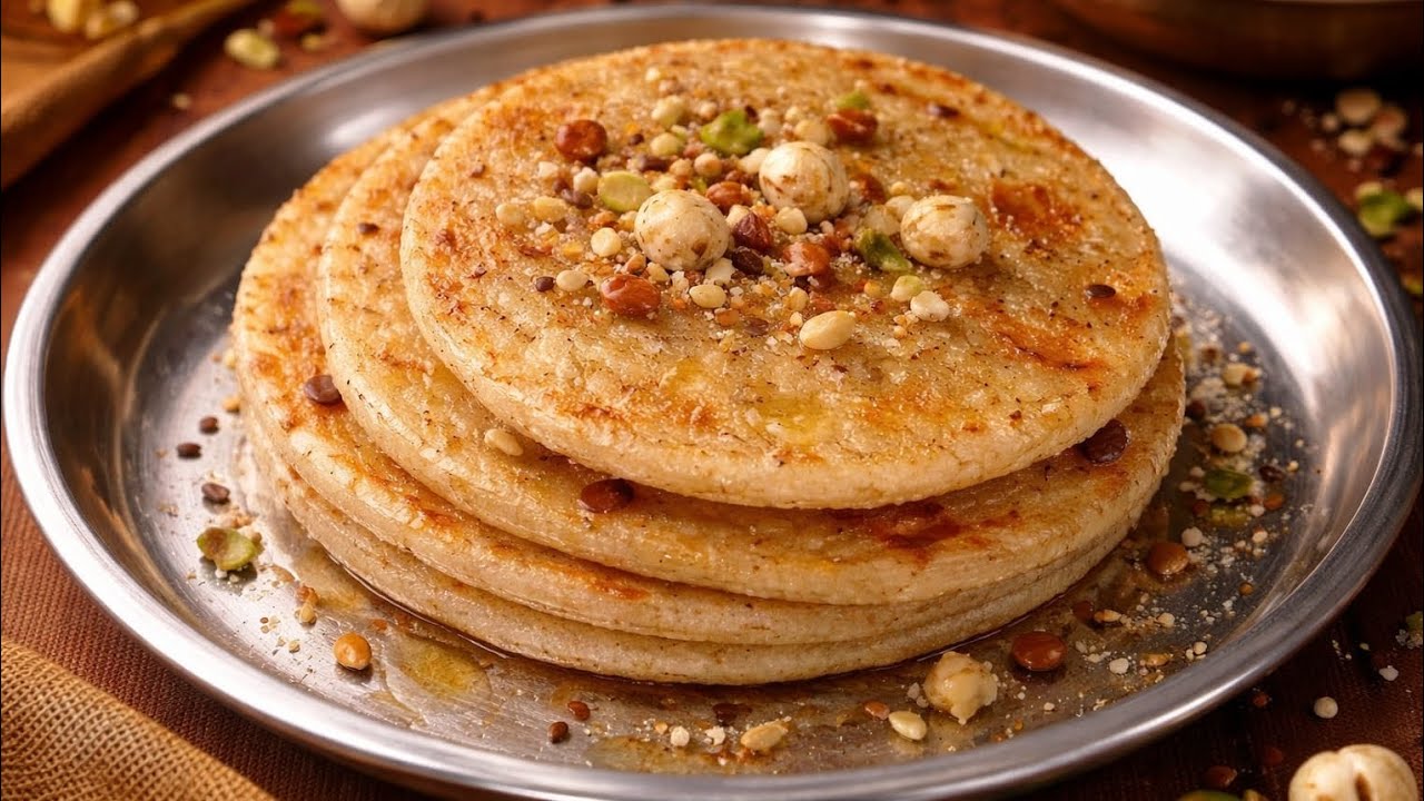 Makhana alsi ke meetha paratha recipe/mithe paraathe/Indian breakfast recipe