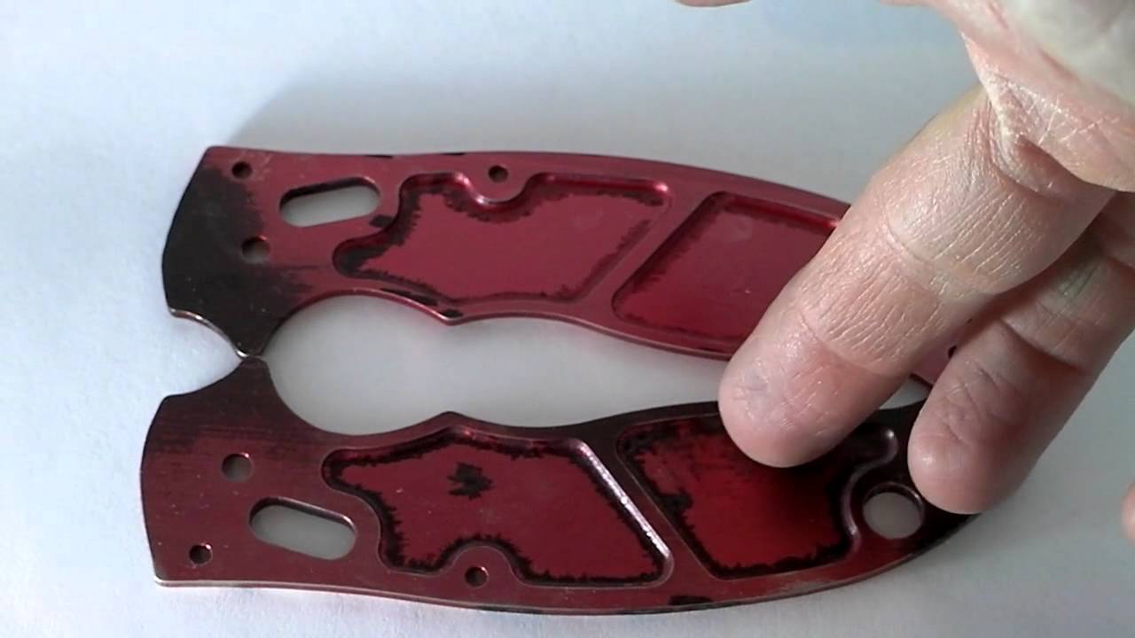 Anodizing mistake - ugly spots