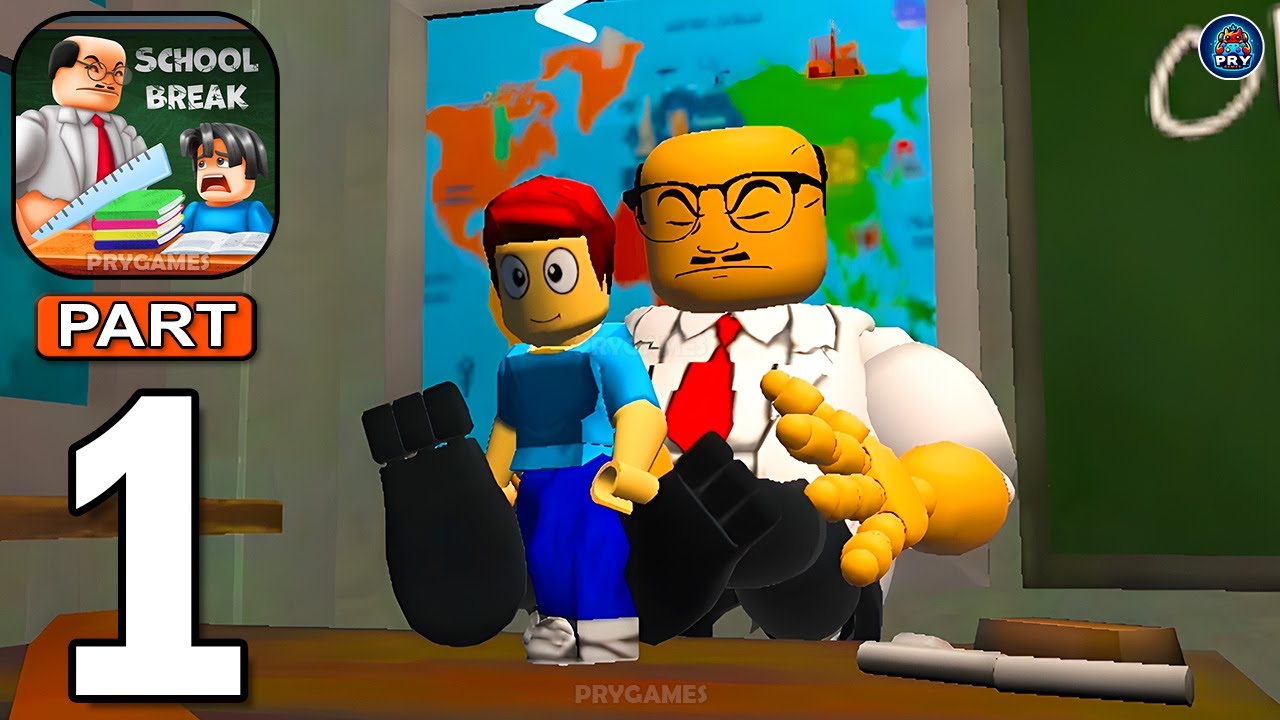School Break: Obby Escape - Gameplay Walkthrough Part 1 School Obby Escape Full Game (Android, iOS)