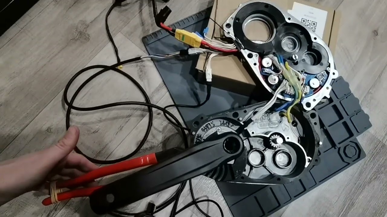 VESC for Bafang M620 CAN Cadence and Torque sensors test