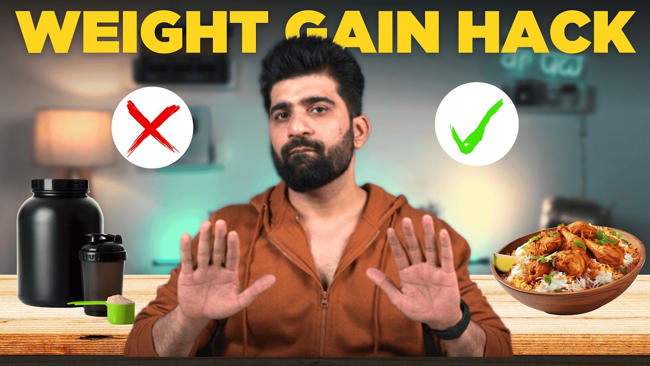 The Only Way To Gain Weight| No BS Tips 🚨