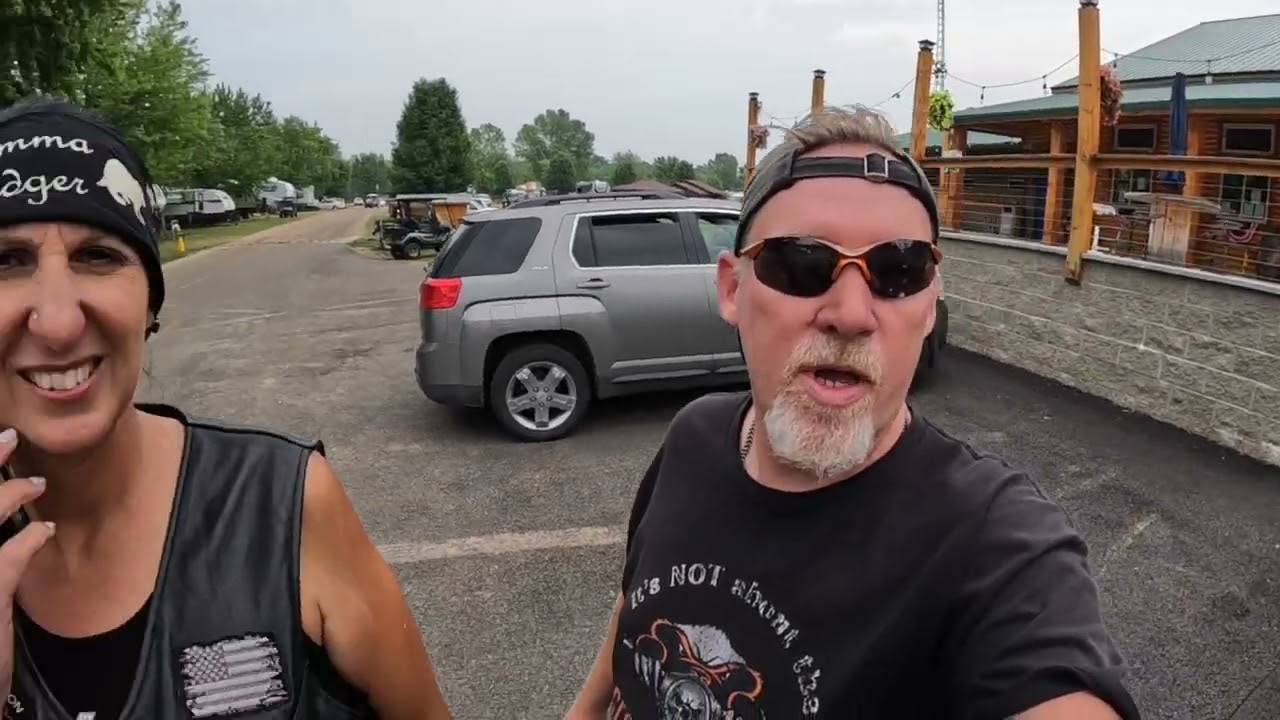 Harley Davidson Fatboy 13,000 Mile Road Trip Day 4 Ohio to Michigan