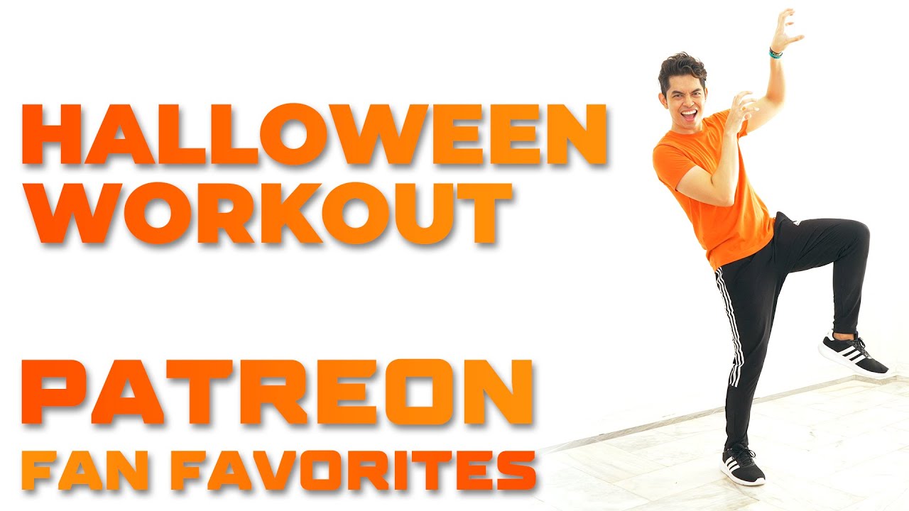 FUN 22 MIN HALLOWEEN CARDIO WORKOUT • 🔥🔥FAT BURNING CARDIO🔥🔥 • Walking Workout #143