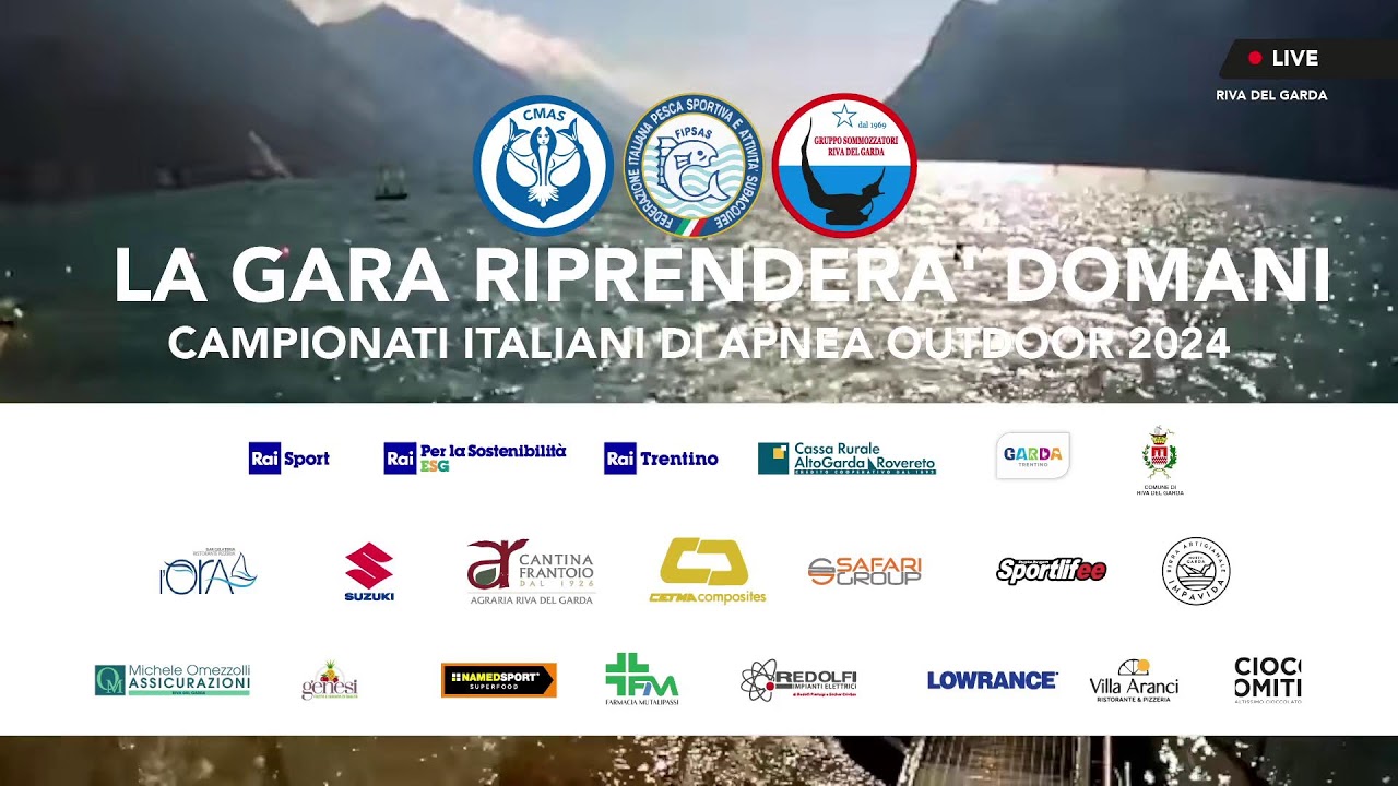 Campionati Nazioni Apnea outdoor 2024