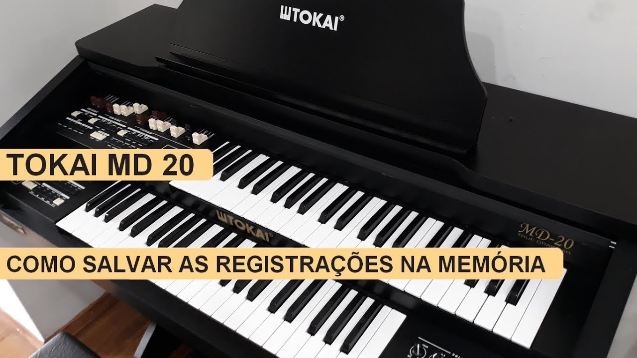 TOKAI MD20 Como Salvar as Registrações na Memória Tiago Aquilano e Fernanda Lima