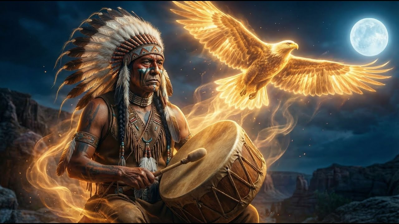 Eagle Spirit – Messenger of the Great Sky  Native American Shamanic Music for Clarity, Freedom  High