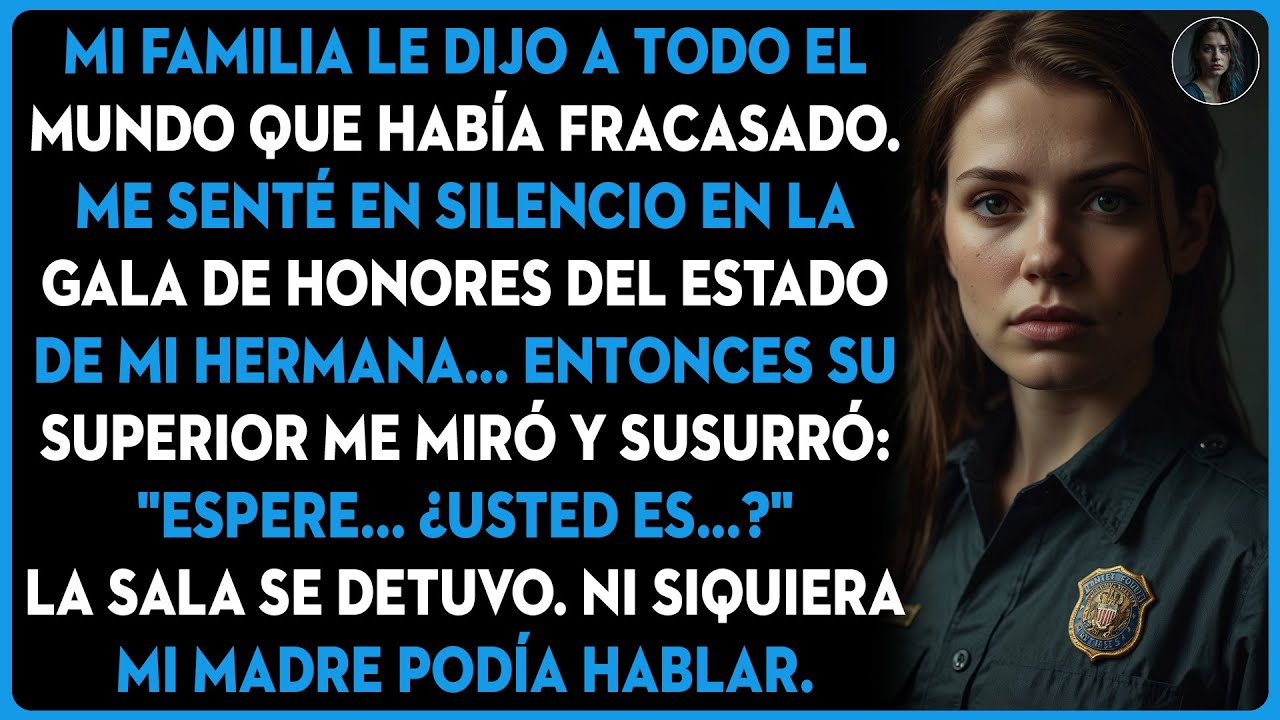 Mi familia dijo que fracasé, luego un agente federal me miró: 