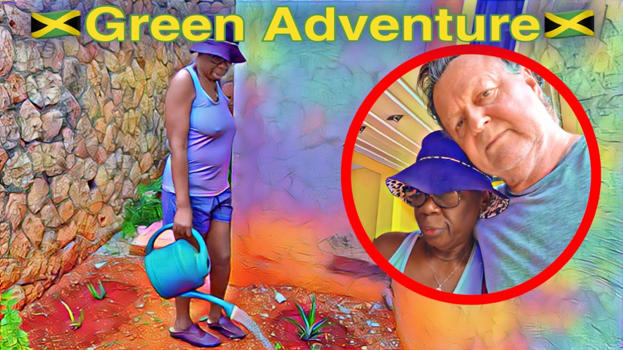 Jamaica Yard Vlog | Tom & Madge's Green Adventure Despite Being Under the Weather