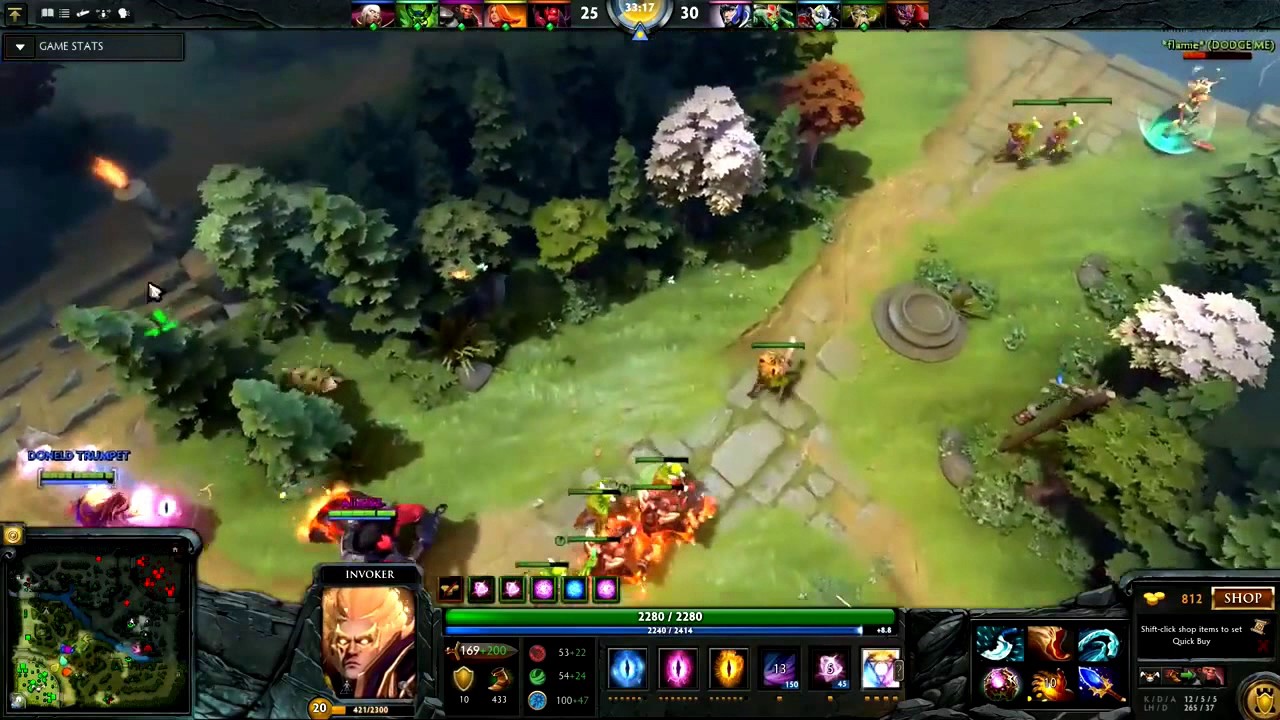 Dota2Official - Singsing Plays Invoker WITH 33 KILLS