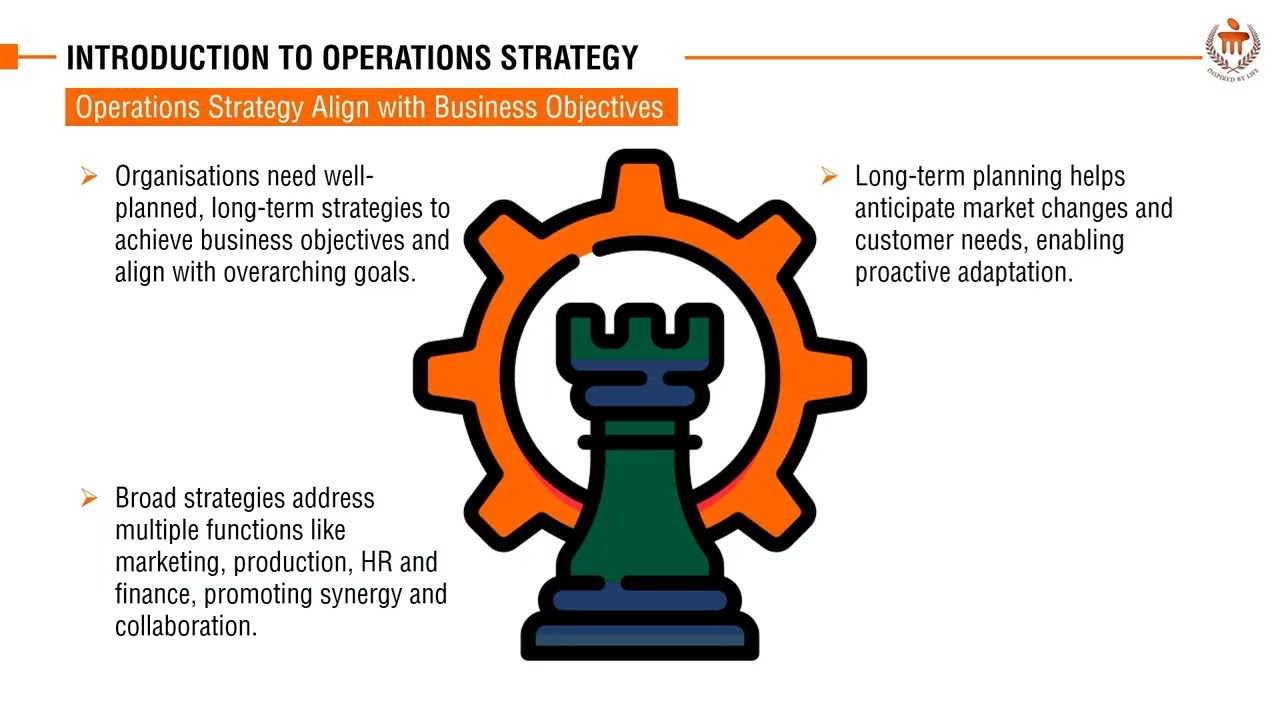 Introduction to Operation Strategy | Production and operation management | MBA