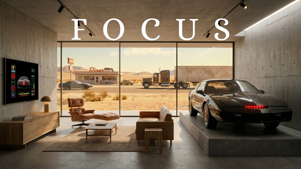 Deep Focus Music &ndash; AI Night Drive Flow State for Deep Work, Study & High-Level Thinking