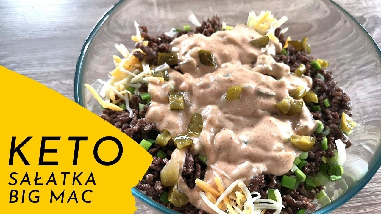 КЕТО | LOW CARB BIG MAC салат