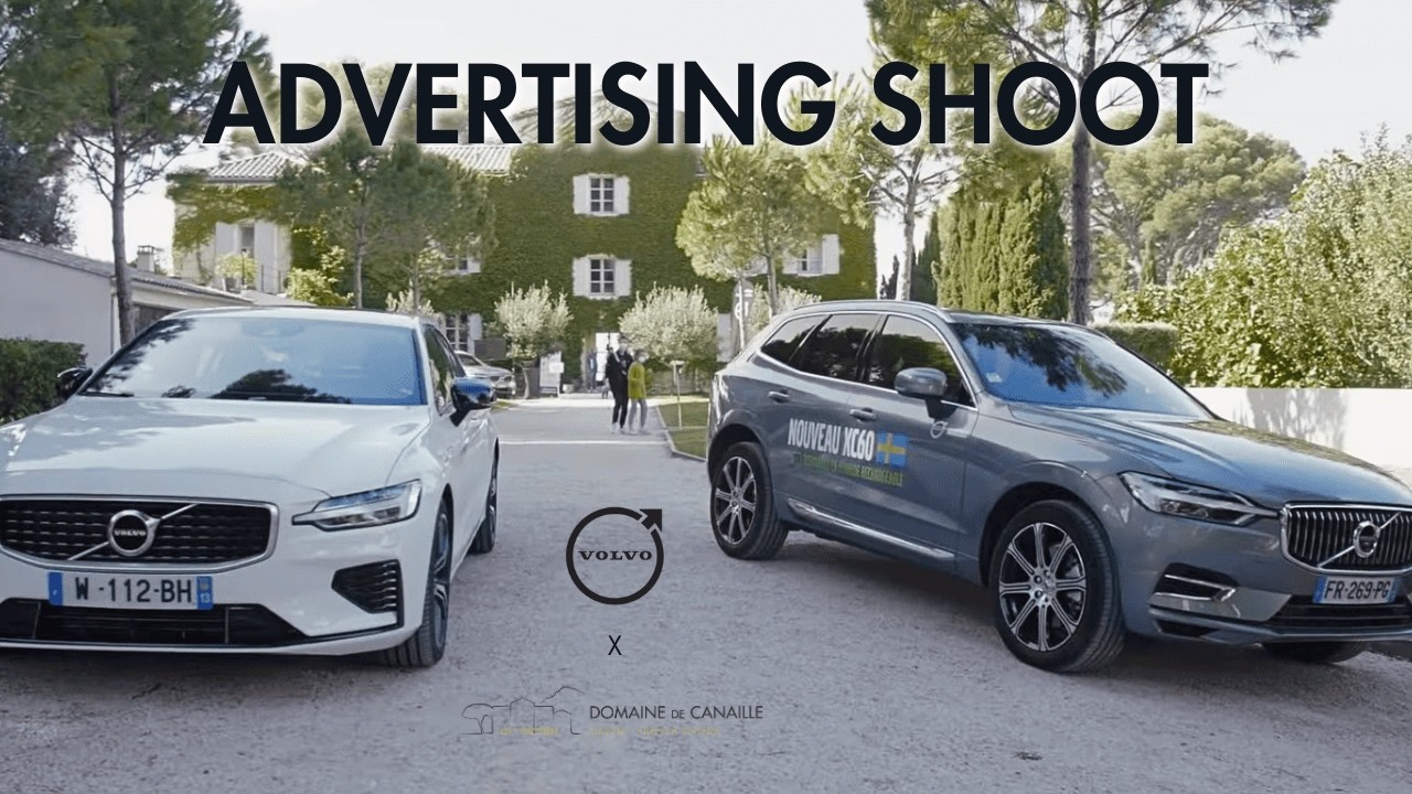 Publicité Volvo au Domaine de Canaille | Tournage publicitaire - Octobre 2020