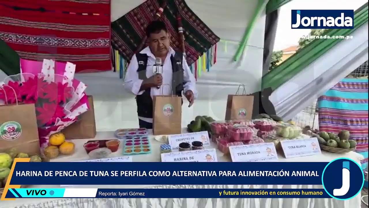 Harina de penca de tuna se perfila como alternativa para alimentación animal
