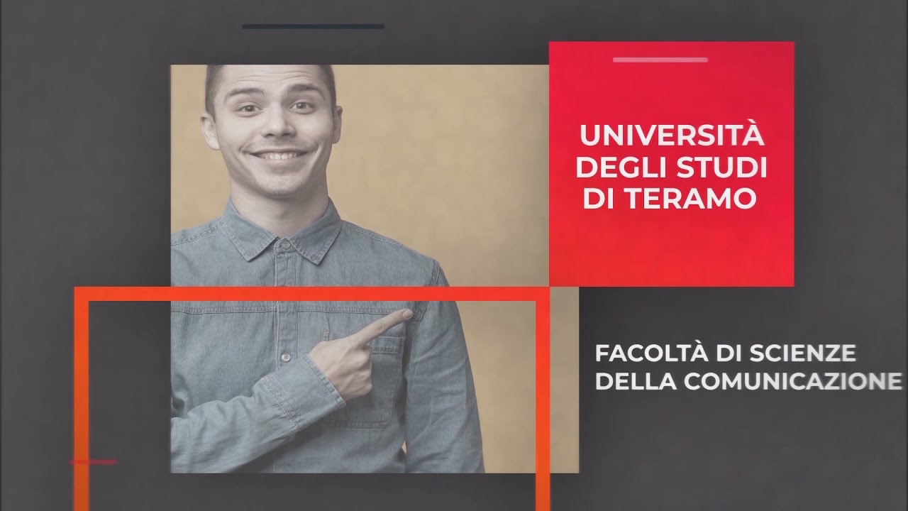 Corsi di studio 21/22 della Facolt&agrave; di Scienze della comunicazione - Universit&agrave; di Teramo