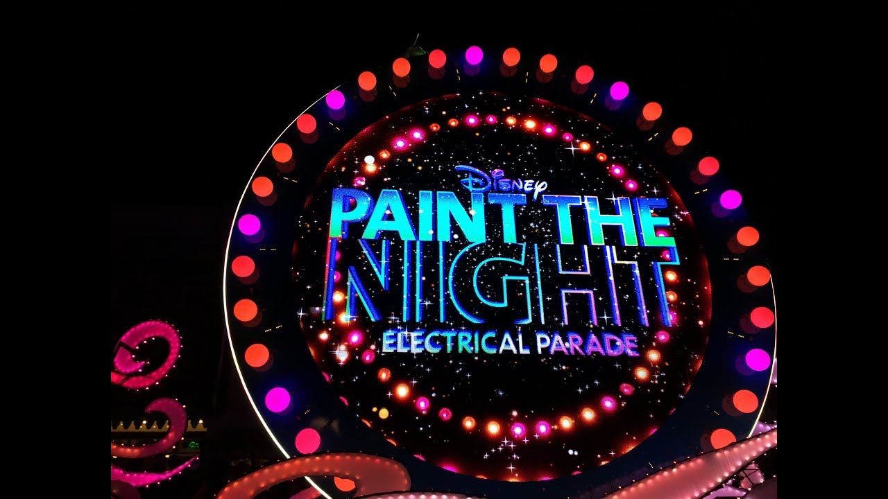Disneyland's Paint the Night Parade - Penultimate Performance 09-05-16