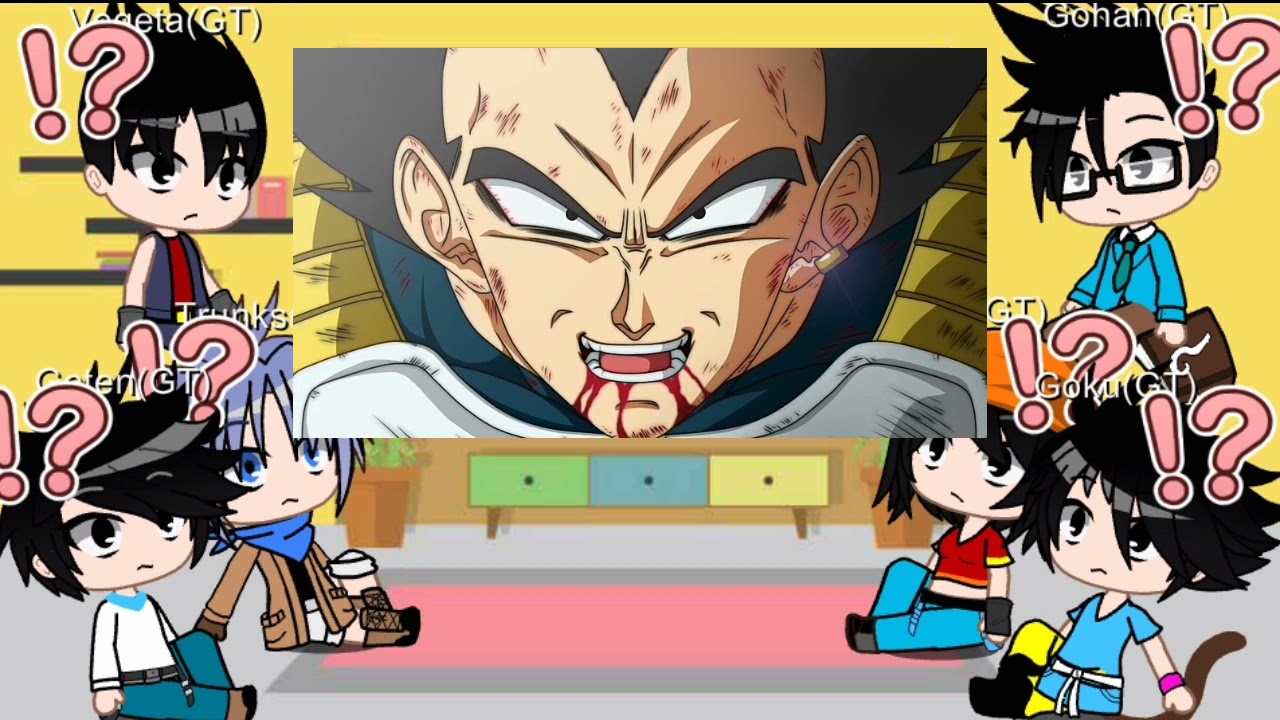 Dragon ball GT reacciona a Dragon ball Super/Gacha Club/perdon la demora