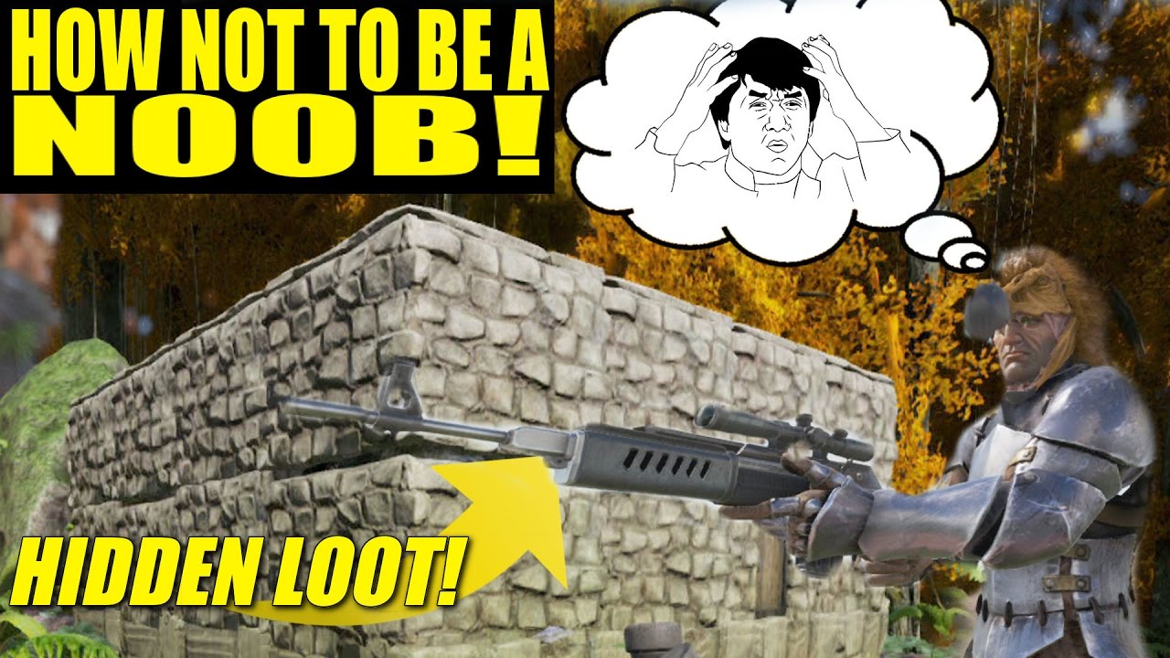 HIDDEN LOOT BUNKER BASE (HOW NOT TO BE A NOOB!)- ARK: SURVIVAL EVOLVED