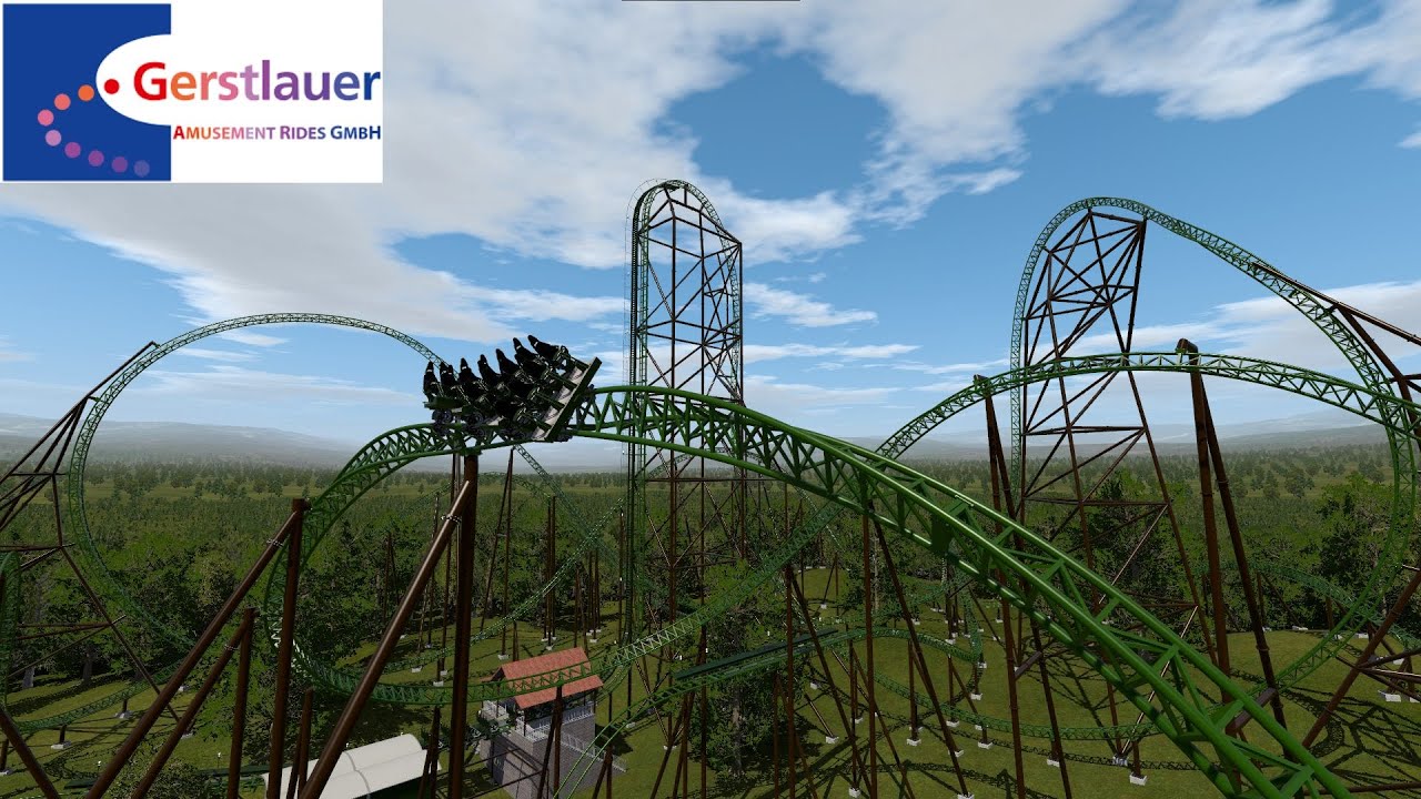 Gerstlauer Hyper Coaster Concept | NoLimits 2 Pro