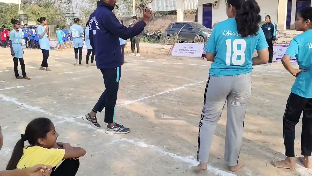 Virochannagar B vs Khoda | U14 Girls Kabaddi | Khele Sanand Season 3