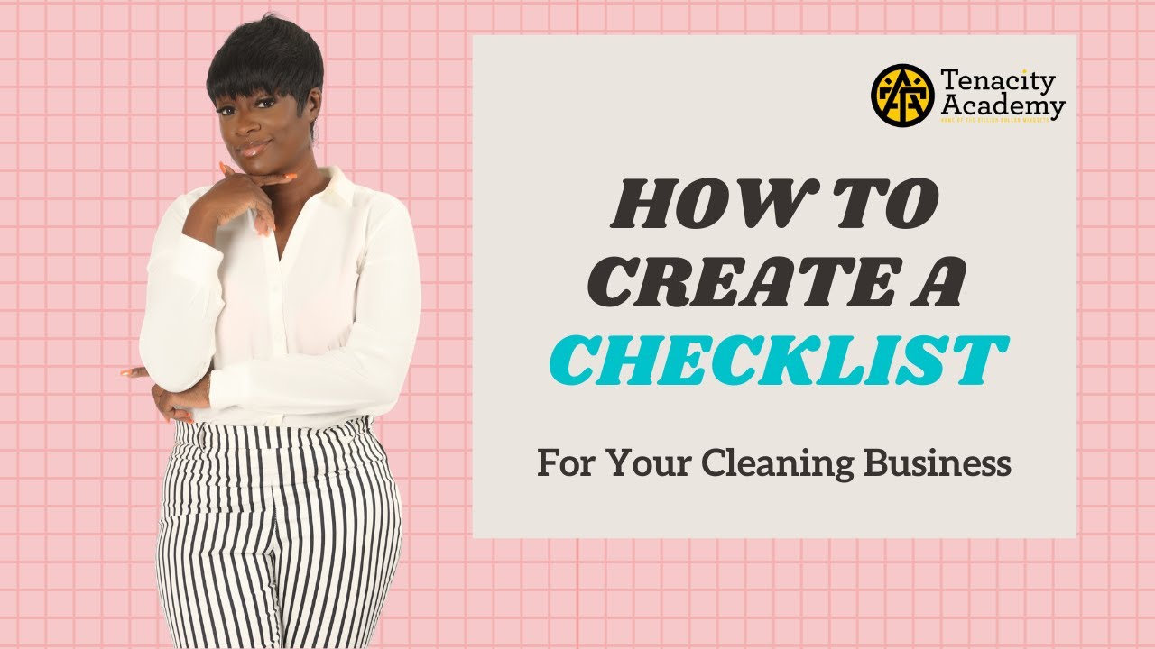 HOW TO CREATE A CHECKLIST FOR CLEANING COMPANY (QUICK AND EASY)