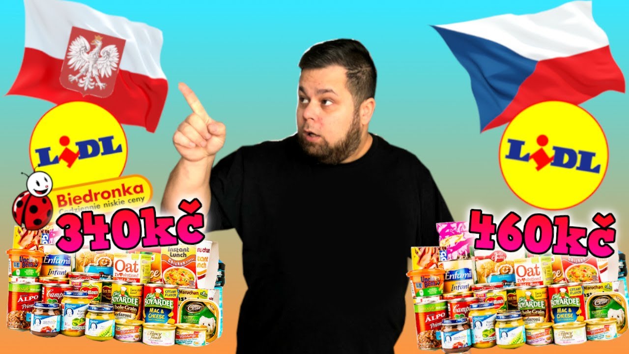 Polský Lidl VS Český Lidl. Je tam opravdu levněji a je kvalita lepší než u nás?