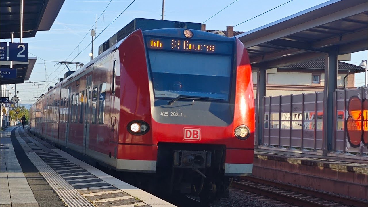 [Sound] ET425 075 | Siemens, Adtranz/Bombardier, DWA | S Bahn Rhein Neckar | Soundaufnahme | ET#425