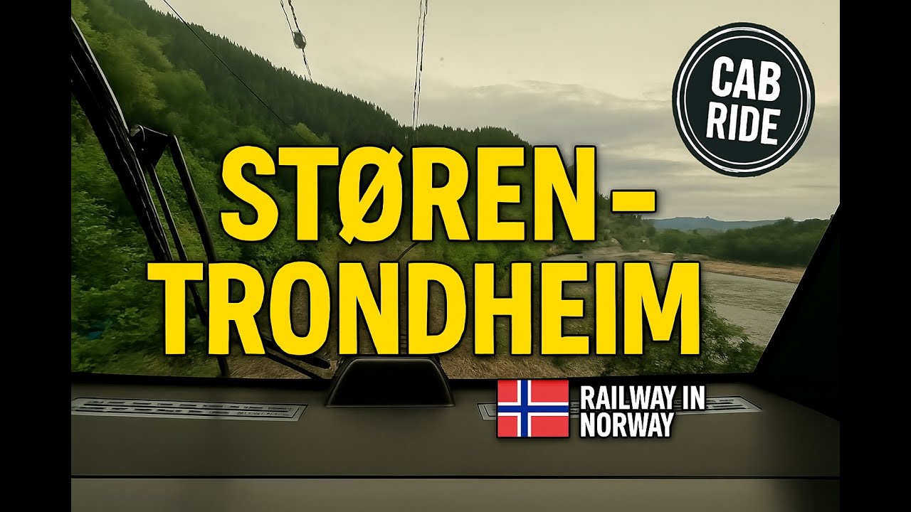 Train 11723 Støren – Trondheim (August 13, 2025)