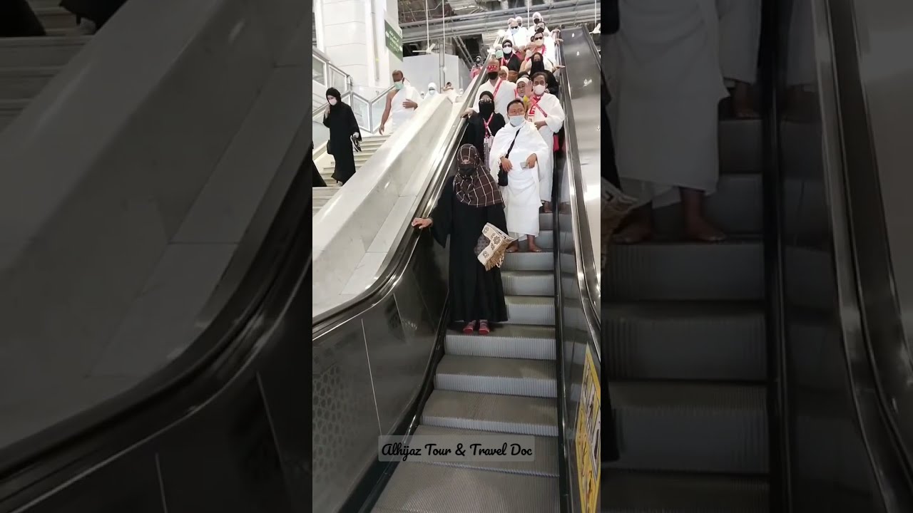 Umroh - Beginilah Tangga Menuju Ka'bah Masjidil Haram  #umroh