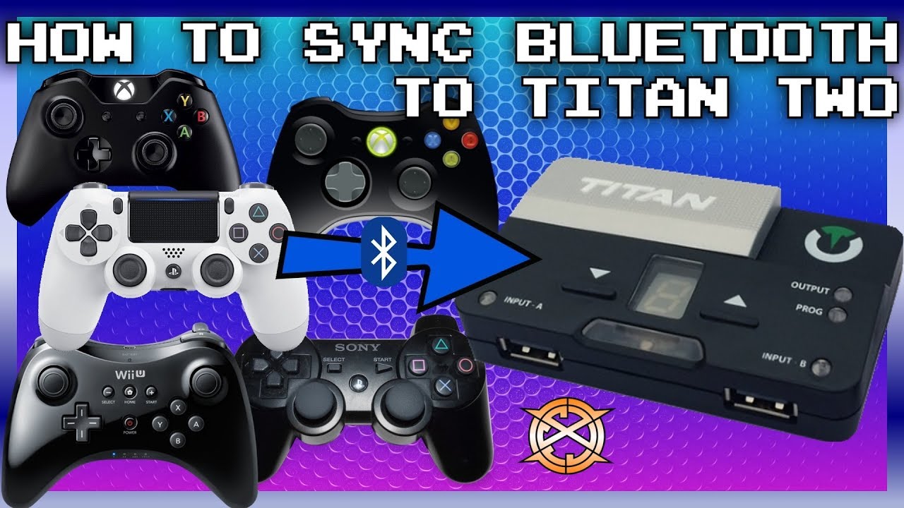 Titan Two | Как синхронизировать Bluetooth-контроллеры | PS4, Xbox One, PS3, Xbox 360, Switch, Pi