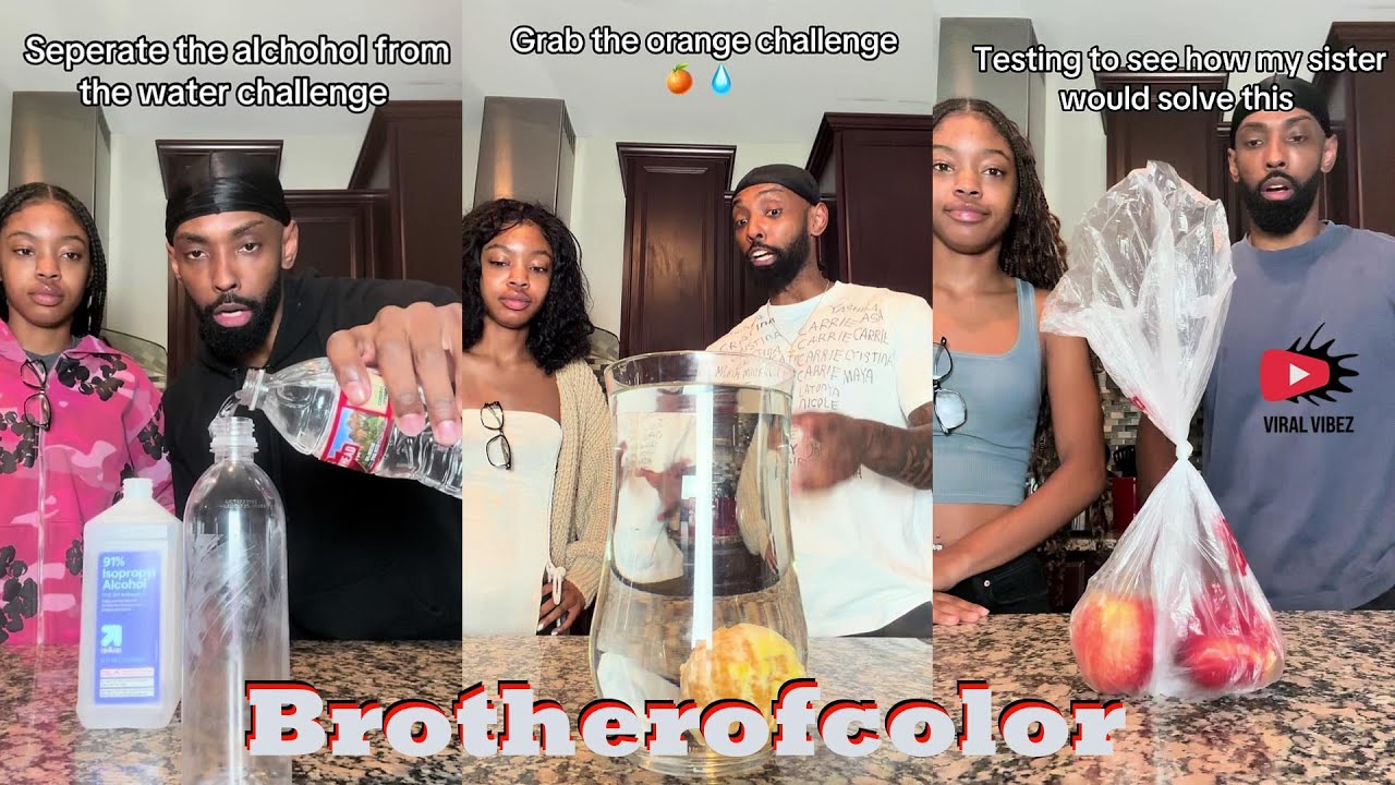 Funny Brotherofcolor Shorts 2025 | Enjoy Paris Kinsey Challenges 2025