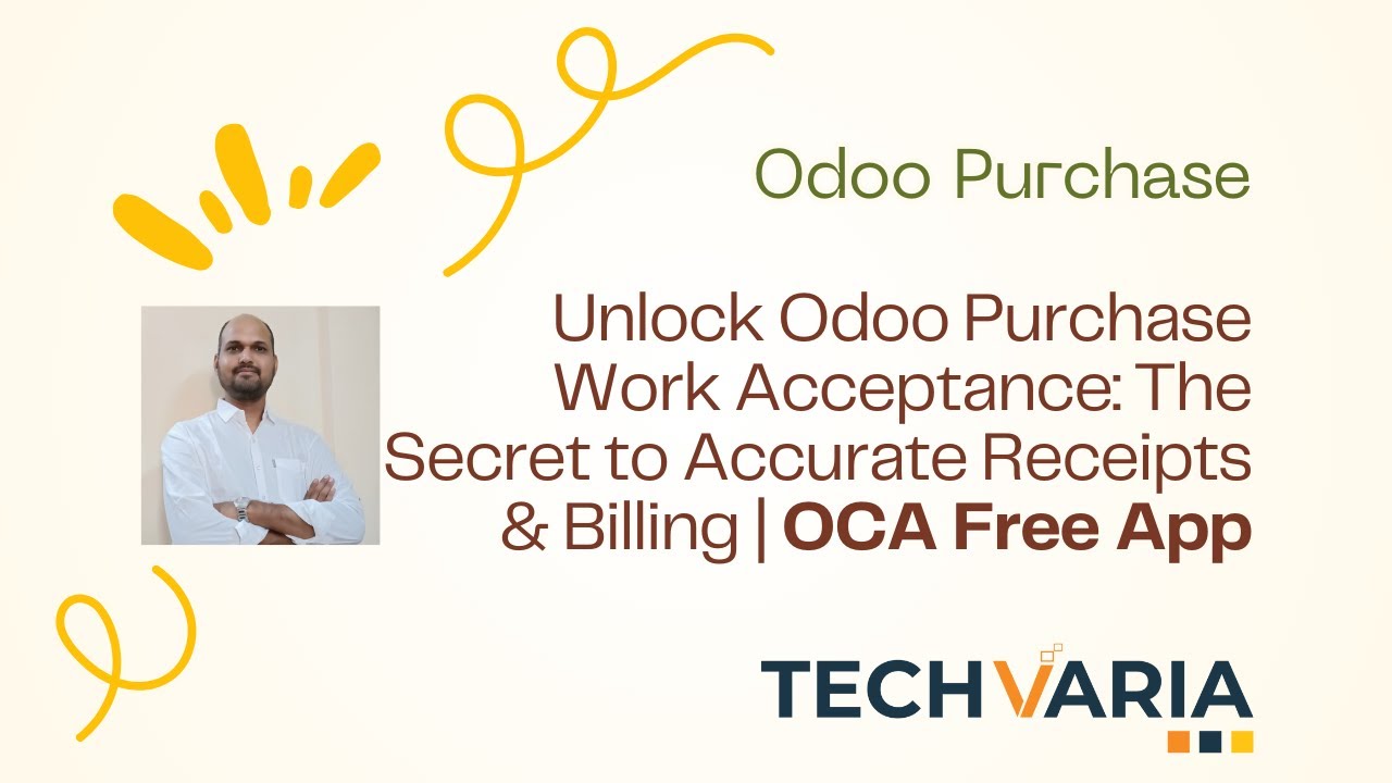 Откройте Odoo Purchase Work Acceptance: секрет точных квитанций и счетов | Бесплатное приложение OCA