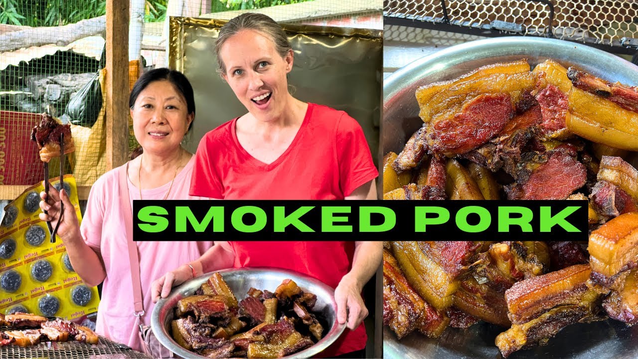 Traditional Naga Style Smoked Pork | Meat Preservation at Home