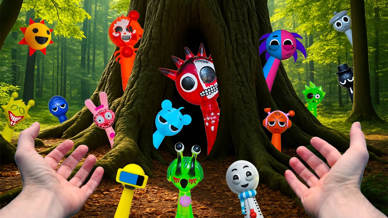 SPRUNKI PHASE 3 in Real Life| SURPRISE! See Who I Just Found Today!|PINKI|TUNNER|SIMO|VINERIA|RADDY?